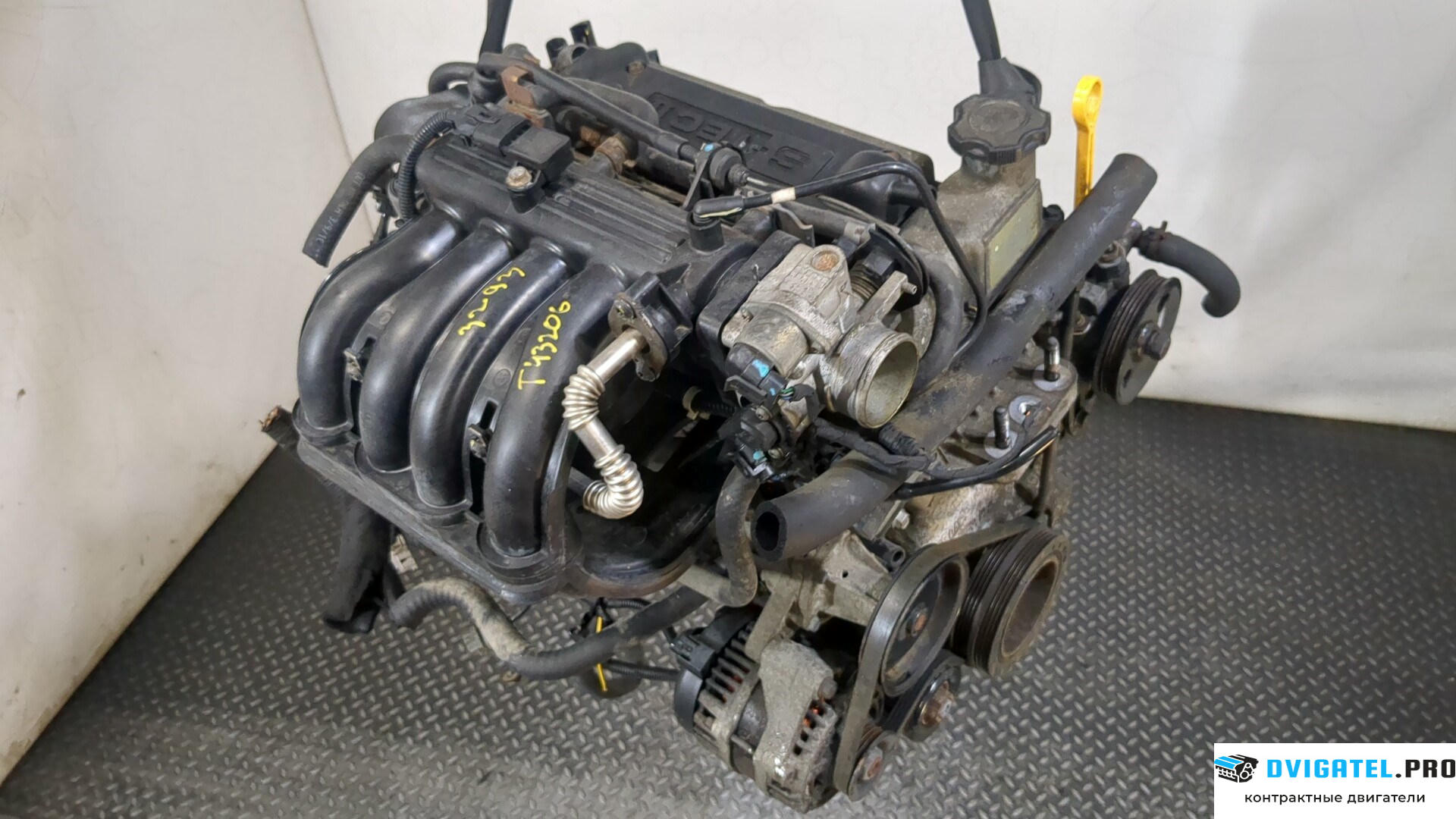Двигатель Chevrolet Aveo T250 / 255 2008 - 2011 B12D1 1.2 л., Бензин, Инжектор, артикул 9232472
