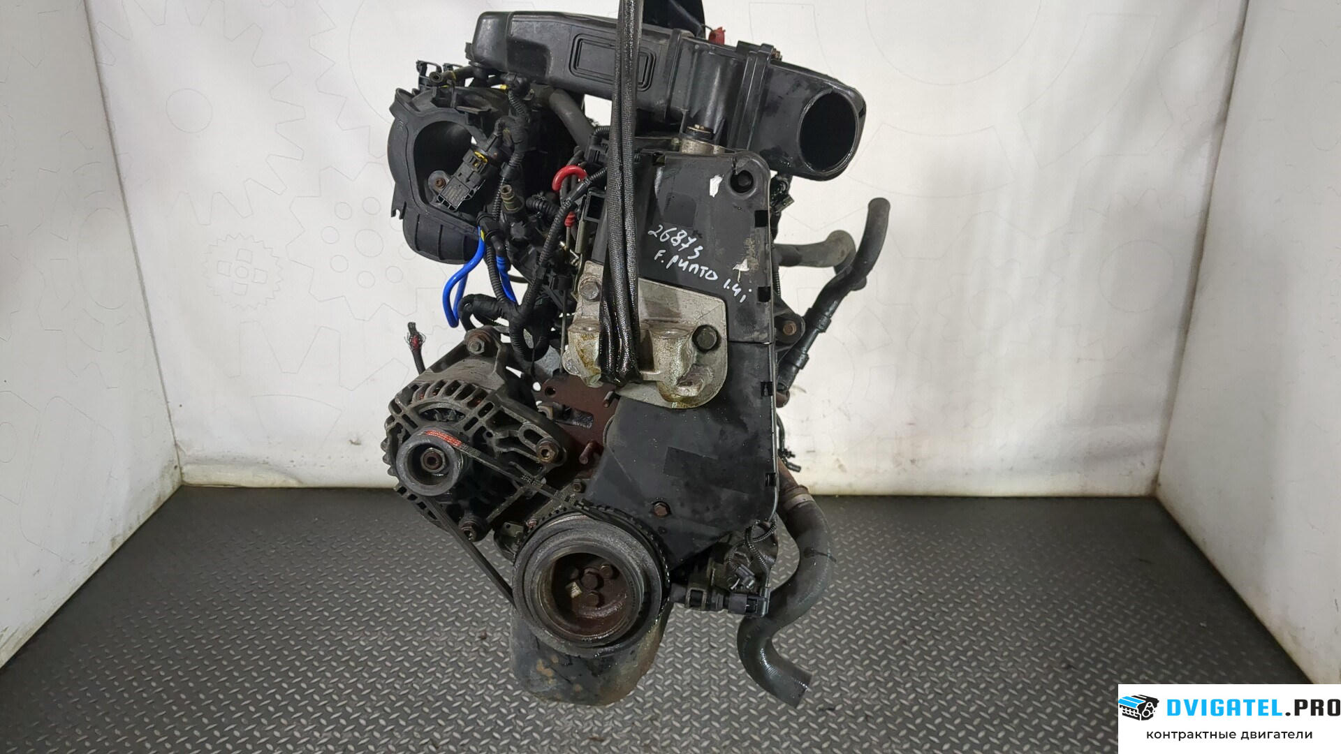Двигатель Fiat Grande Punto 2005 - 2011 350 A 1.000 1.4 л., Бензин, Инжектор, артикул 8659239