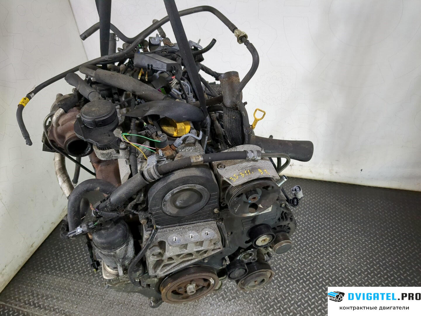 Двигатель Chevrolet Captiva 2006 - 2011 Z20S 2 л., Дизель, CDI, артикул 8690377