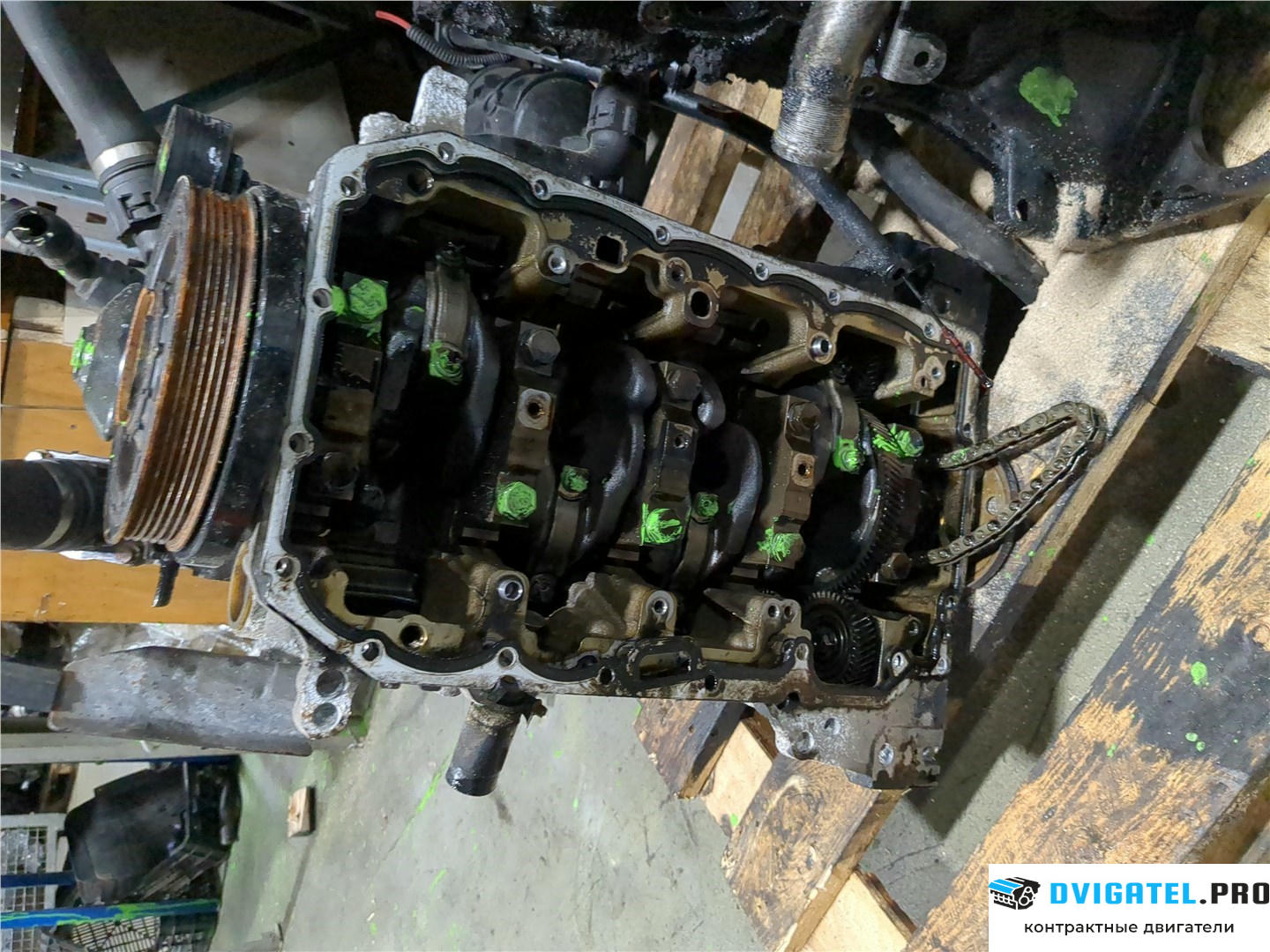 Шорт блок (Блок цилиндров) BMW 5 E60 2003 - 2009 N47 D20../A/C 2 л., Дизель, TDI, артикул 8215338