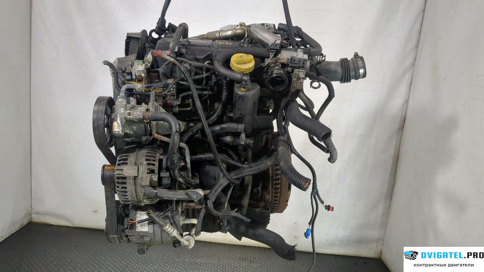 Двигатель Renault Laguna 2 2001 - 2007 F9Q 758 1.9 л., Дизель, DCI, артикул 8833240