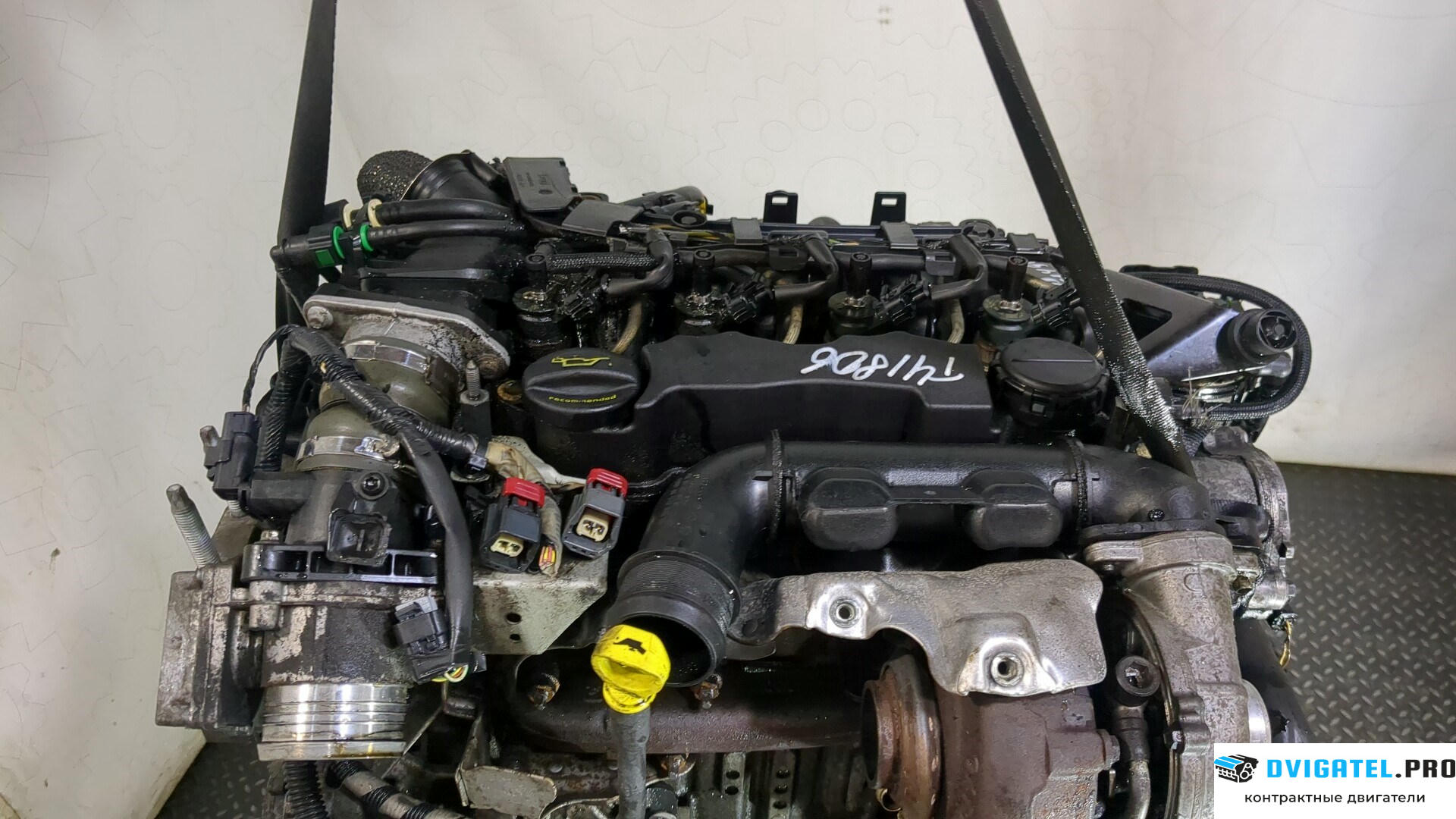 Двигатель Ford Focus 2 2008 - 2011 G8DA, G8DB, G8DC, G8DD, G8DE, G8DF 1.6 л., Дизель, TDCI, артикул 9281554