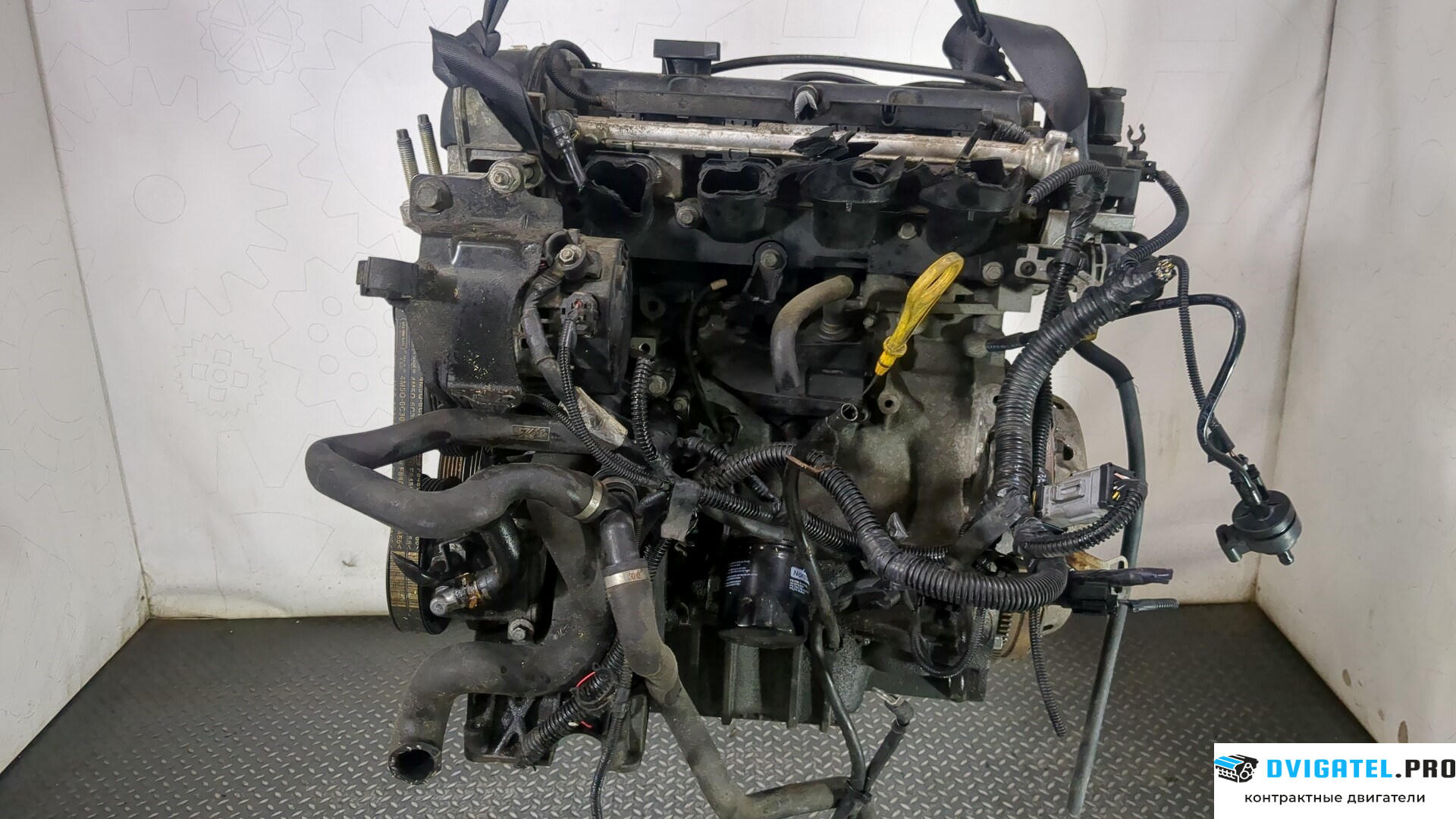 Двигатель Ford Focus 2 2005 - 2008 HWDA, HWDB 1.6 л., Бензин, Инжектор, артикул 9074174