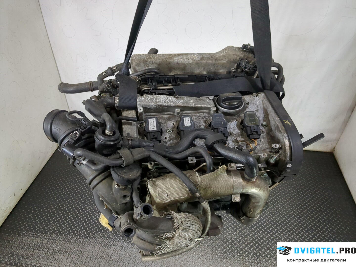 Двигатель Seat Leon 1999 - 2006 AUQ 1.8 л., Бензин, Турбо-инжектор, артикул 8804100