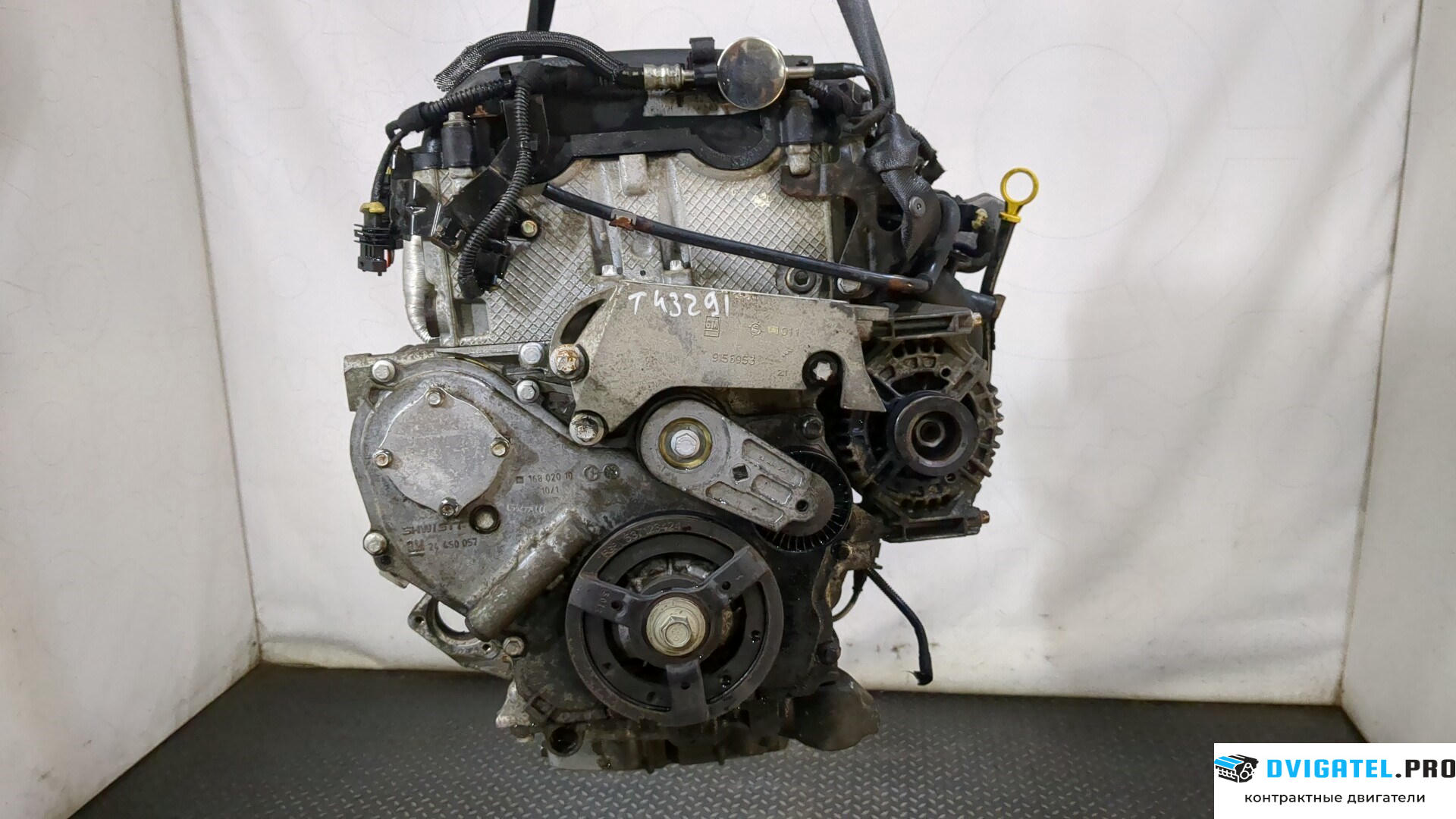 Двигатель Opel Vectra C 2002 - 2008 Z22YH 2.2 л., Бензин, Инжектор, артикул 9236667