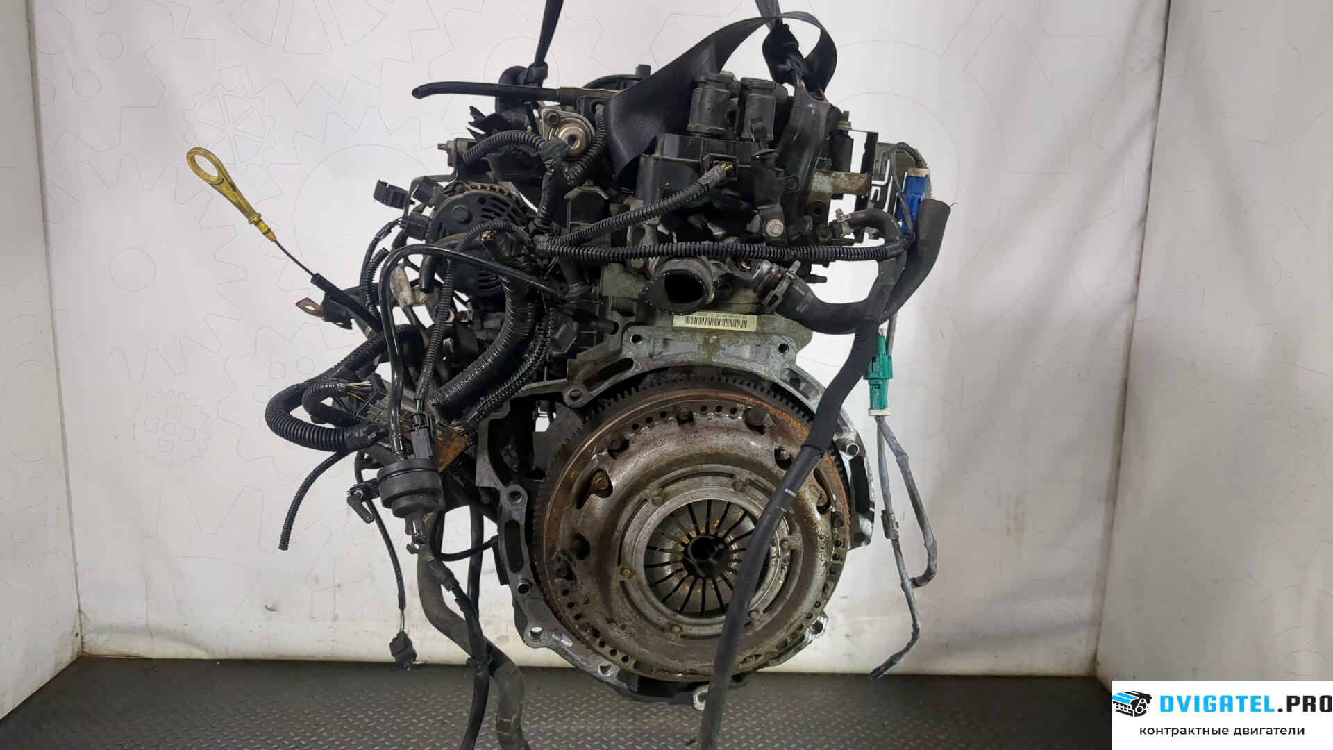 Двигатель Ford Focus 2 2005 - 2008 HWDA, HWDB 1.6 л., Бензин, Инжектор, артикул 9074174