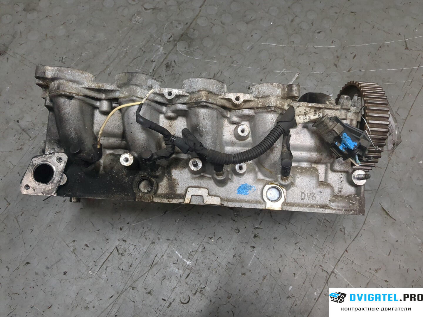 Головка блока цилиндров (ГБЦ) Citroen Berlingo 2008 - 2012 9HX 1.6 л., Дизель, HDI, артикул 9266646