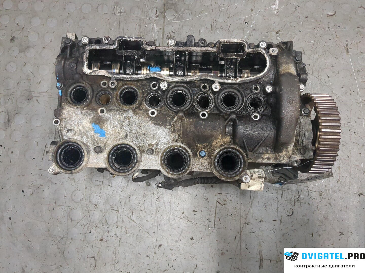 Головка блока цилиндров (ГБЦ) Citroen Berlingo 2008 - 2012 9HX 1.6 л., Дизель, HDI, артикул 9266646