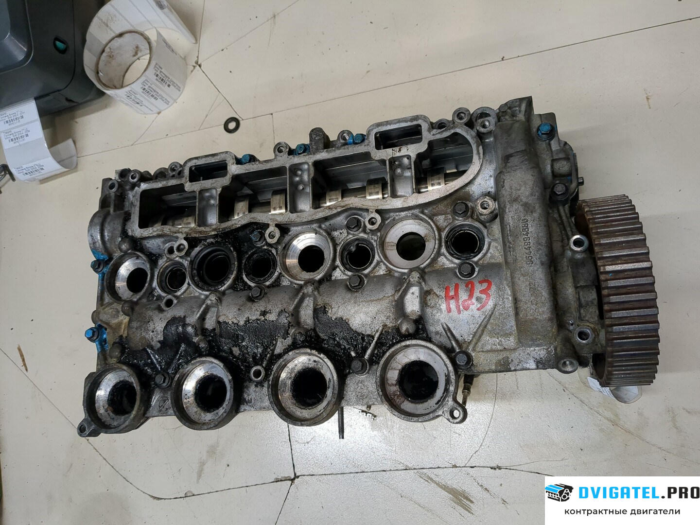 Головка блока цилиндров (ГБЦ) Volvo S40 2004 - н.в. D4164T 1.6 л., Дизель, Турбо, артикул 8921185
