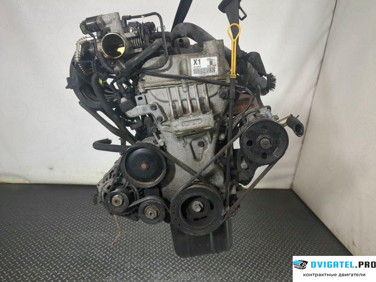 Двигатель Chevrolet Aveo T250 / 255 2008 - 2011 B12D1 1.2 л., Бензин, Инжектор, артикул 8601418