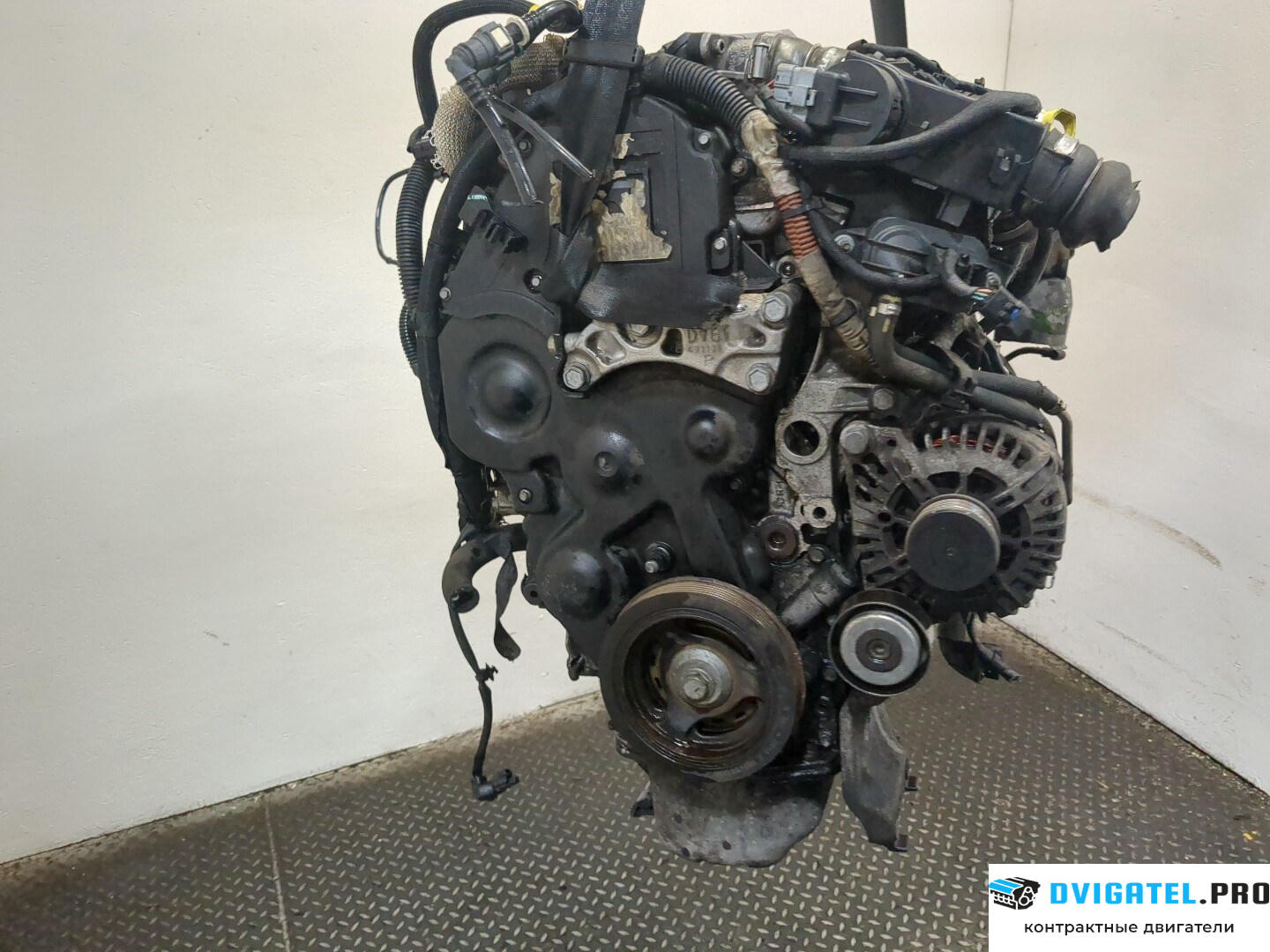 Двигатель Peugeot 207 9HY, 9HZ 1.6 л., Дизель, HDI, артикул 9235544