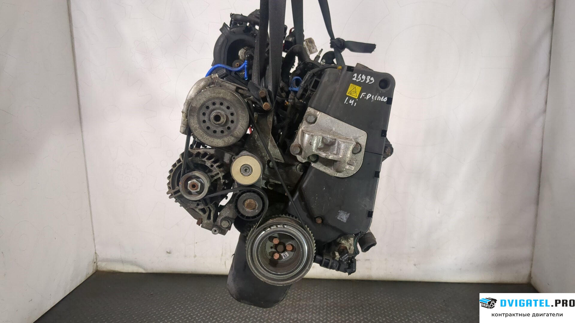 Двигатель Fiat Grande Punto 2005 - 2011 350 A 1.000 1.4 л., Бензин, Инжектор, артикул 9023027