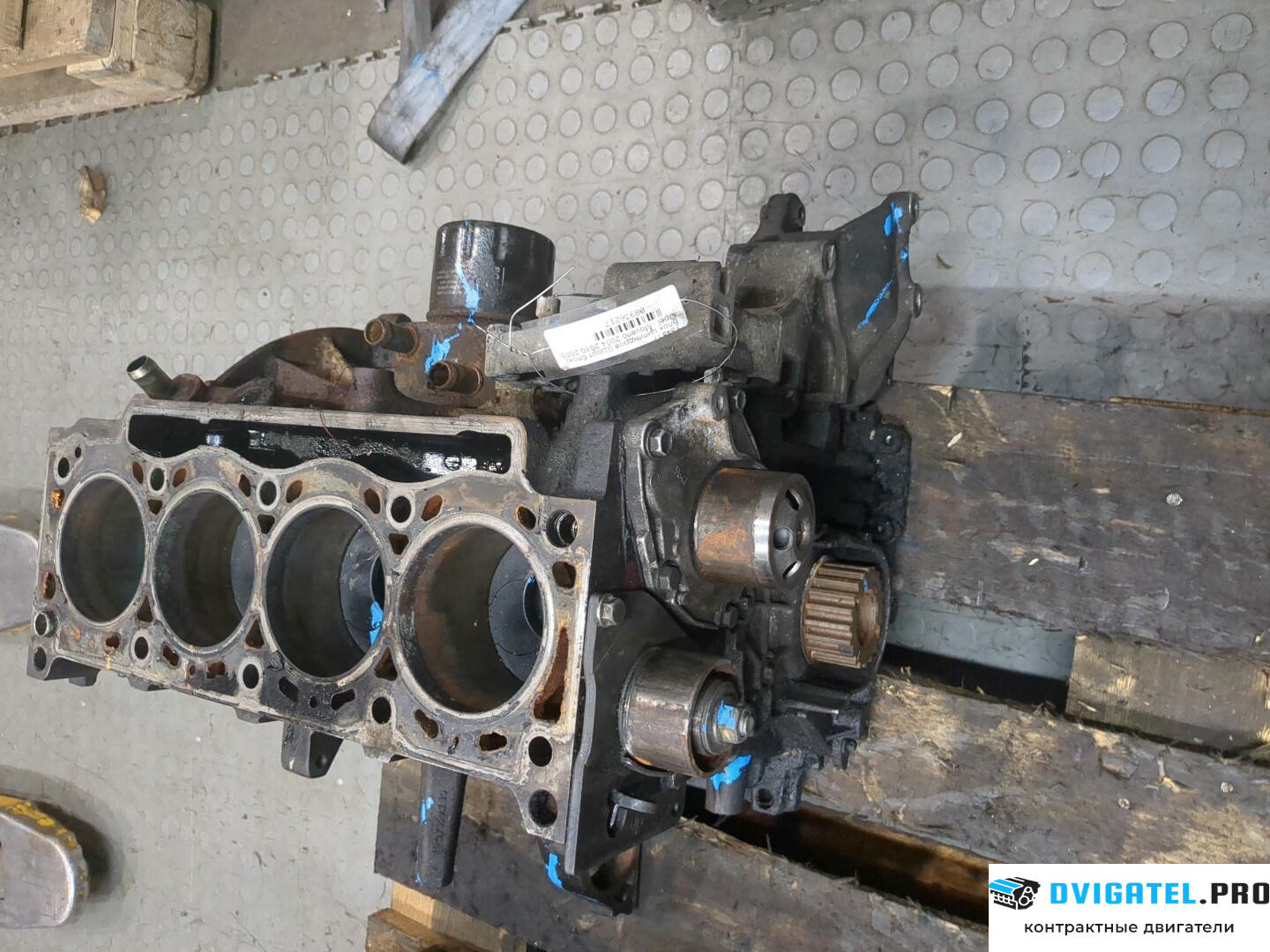 Шорт блок (Блок цилиндров) Opel Movano 2004 - 2010 F9Q 772 1.9 л., Дизель, DCI, артикул 8936217