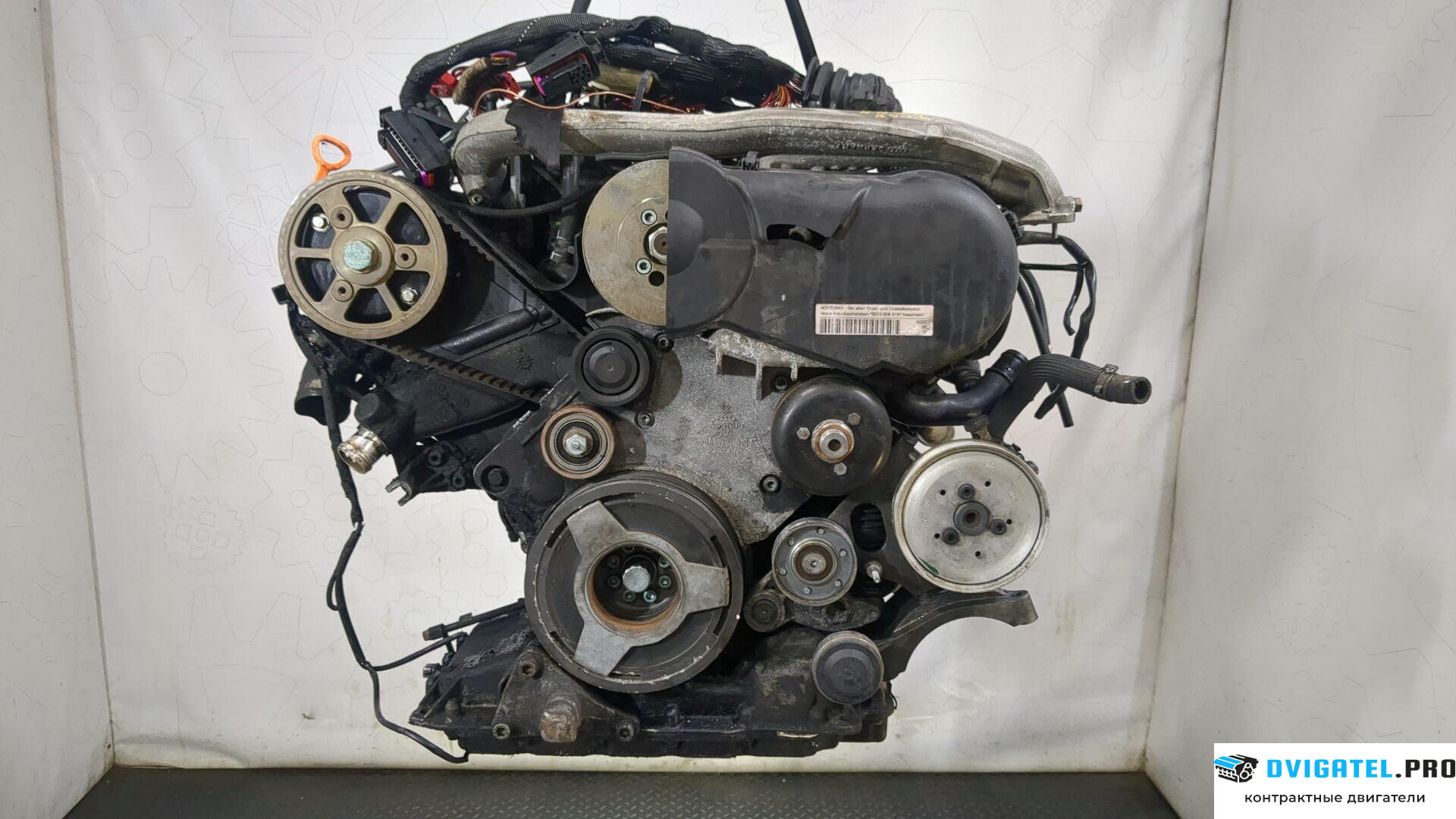 Двигатель Audi A4 B6 2000 - 2004 BDG 2.5 л., Дизель, TDI, артикул 9091459