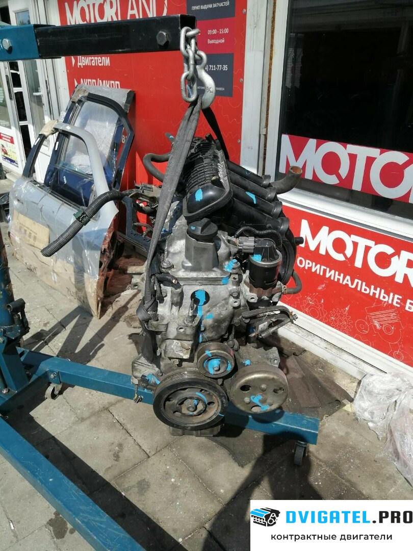 Двигатель Honda Jazz 2002 - 2008 L13A1 1.3 л., Бензин, Инжектор, артикул 8760498